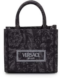 Versace - Barocco Athena Tote Bag - Lyst
