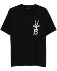 Paul Smith - Crew Neck T-Shirt With Print - Lyst
