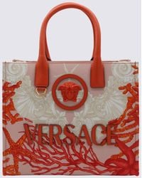 Versace - And Cotton Tote Bag - Lyst