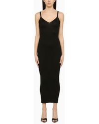Our Legacy - Black Knitted Sheath Dress - Lyst