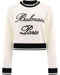 Balmain - " Signature" Sweater - Lyst