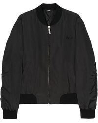 Gcds - Bomber Jacket With Embroidered Logo - Lyst