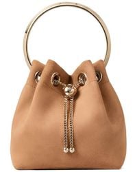 Jimmy Choo - Bon Bon Leather Bucket Bag - Lyst