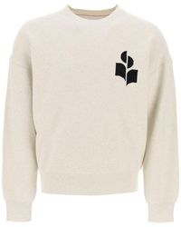 Isabel Marant - Wool Cotton Atley Sweater - Lyst