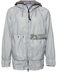 C.P. Company - Cp Company 50 Fili Zipped goggle Jacket - Lyst