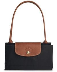 Longchamp - 'M Le Pliage Original' Recycled Canvas Shoulder Bag - Lyst