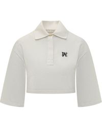 Palm Angels - Polo Shirt With Logo - Lyst