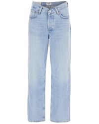 Agolde - Wide Leg Jeans - Lyst