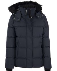 Moose Knuckles - Cloud 3q - Down Jacket With Hood And Fur - Lyst