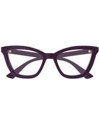 Gucci - Gg1686O Linea Gg Logo Eyeglasses - Lyst