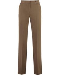 PT Torino - Ambra Wool Blend Trousers - Lyst