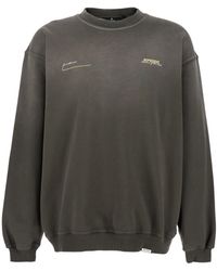 Represent - 'Patron Of The Club' Crewneck Sweater With Front And Back Logo Print - Lyst