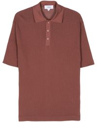 Lardini - Open-Knit Polo Shirt - Lyst