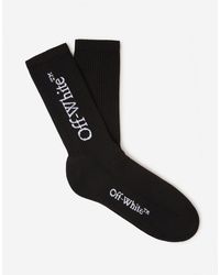 Off-White c/o Virgil Abloh - Off- Logo Socks - Lyst