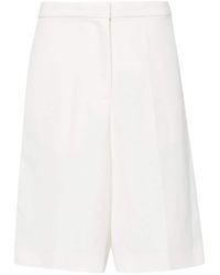 Fabiana Filippi - Tailored Linen Bermuda Shorts - Lyst
