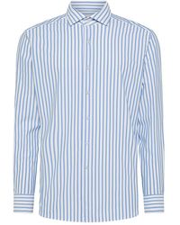 Xacus - Striped Pattern Shirt - Lyst