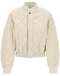 Burberry - Quilted Bomber Jacket - Lyst