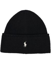 Polo Ralph Lauren - Pony Beanie-Hat-Cold Weather - Lyst