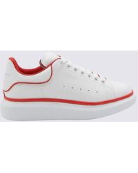 Alexander McQueen - And Leather Oversized Sneakers - Lyst