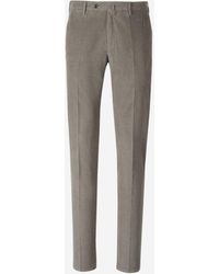 PT01 - Cotton Micro Corduroy Trousers - Lyst