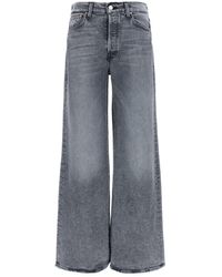 Mother - 'The Ditcher Roller Sneak' Jeans - Lyst
