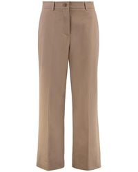 Weekend by Maxmara - Urial Cropped Trousers - Lyst