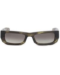 FLATLIST EYEWEAR - Bricktop Olive Horn Sunglasses - Lyst