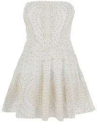 Charo Ruiz - Clem' Dress With Flounce Skirt - Lyst