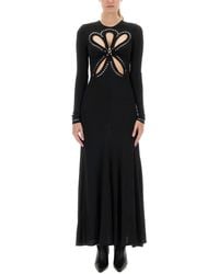 Rabanne - Second Skin Effect Long Dress - Lyst