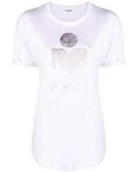 Isabel Marant - Koldi Linen T-Shirt - Lyst