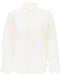 A.P.C. - Linen Sela Shirt For - Lyst