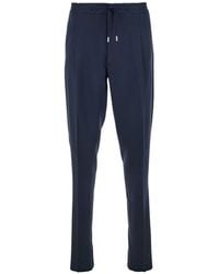 Lardini - Pants With Elastic Waist And Drawstring - Lyst