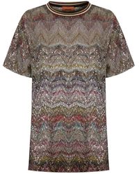 Missoni - Sequin T-Shirt - Lyst