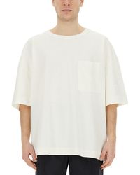 Lemaire - Boxy Fit T-Shirt - Lyst