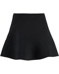 Alaïa - Full Mini Skirt - Lyst