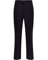 Valentino - Wool Trousers - Lyst