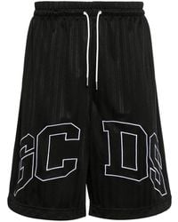 Gcds - Sports Shorts With Embroidered Logo - Lyst
