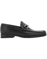 Ferragamo - Gancini Hook Ornament Moccasin - Lyst