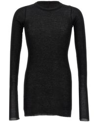 Rick Owens - 'Rib Ls T' T-Shirt - Lyst