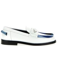 Emilio Pucci - Logo Leather Loafers - Lyst