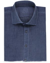120% Lino - Shirts Blue - Lyst