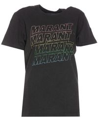 Isabel Marant - Cotton T-Shirt - Lyst