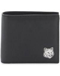 Maison Kitsuné - Fox Head Bi-Fold Wallet - Lyst