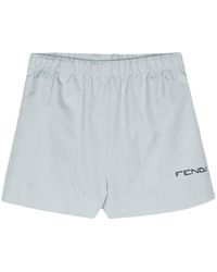 Fendi - Nylon Shorts - Lyst