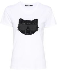 Karl Lagerfeld - T-Shirts & Tops - Lyst