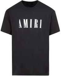 Amiri Cotton Orange Jersey T-shirt With Logo Print in Red for Men 