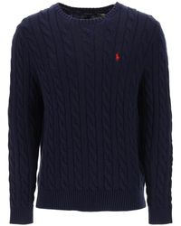 Polo Ralph Lauren - Crew-neck Sweater In Cotton Knit - Lyst