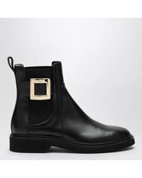 Roger Vivier - Viv Rangers Low Boots - Lyst