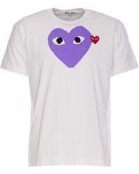 COMME DES GARÇONS PLAY - T-Shirts And Polos - Lyst