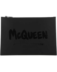 Alexander McQueen - Pouch With Logo - Lyst